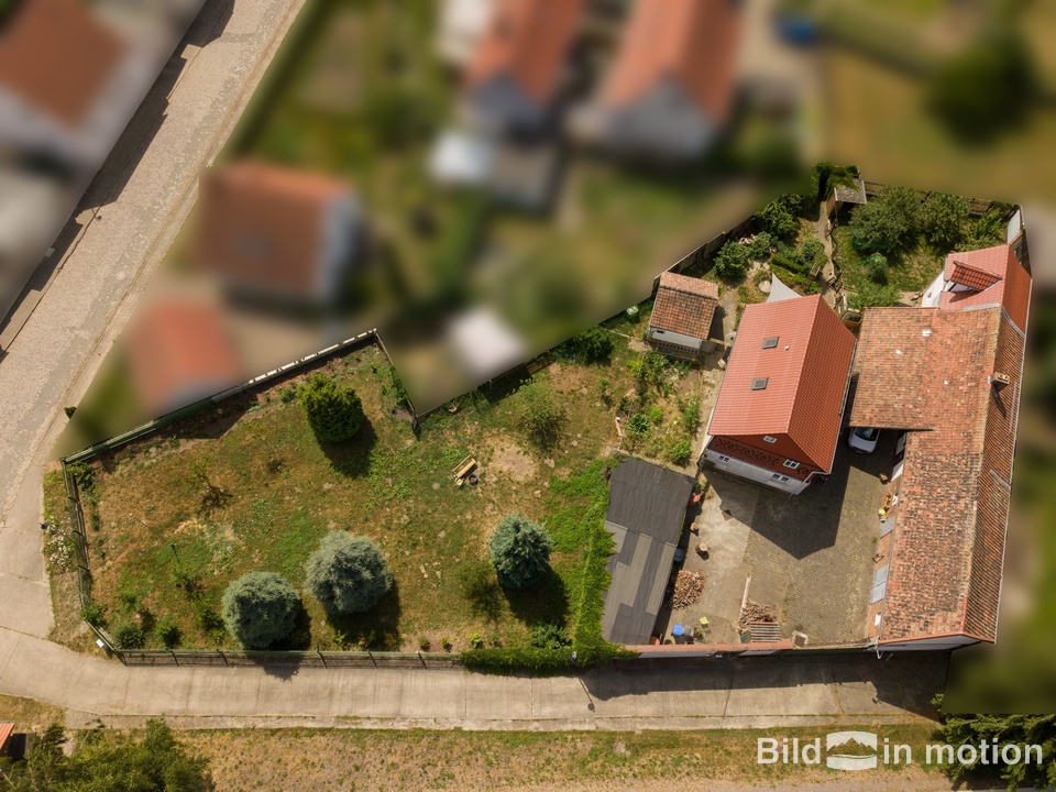 Luftbildfotografie Drohne Grundstück von oben